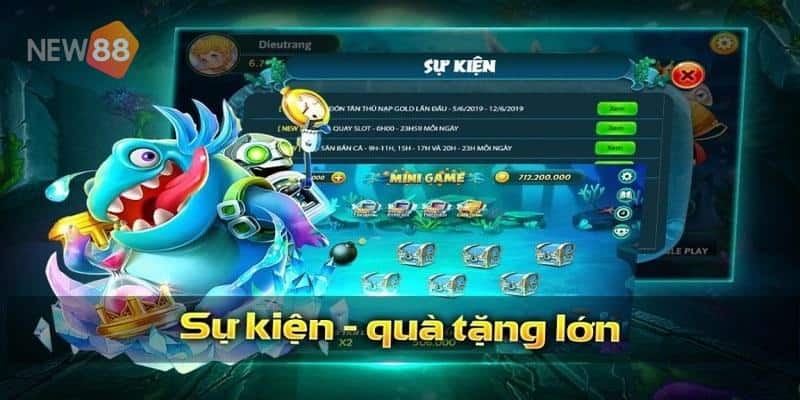 Chơi bắn cá đổi thưởng nhận khuyến mãi cực khủng