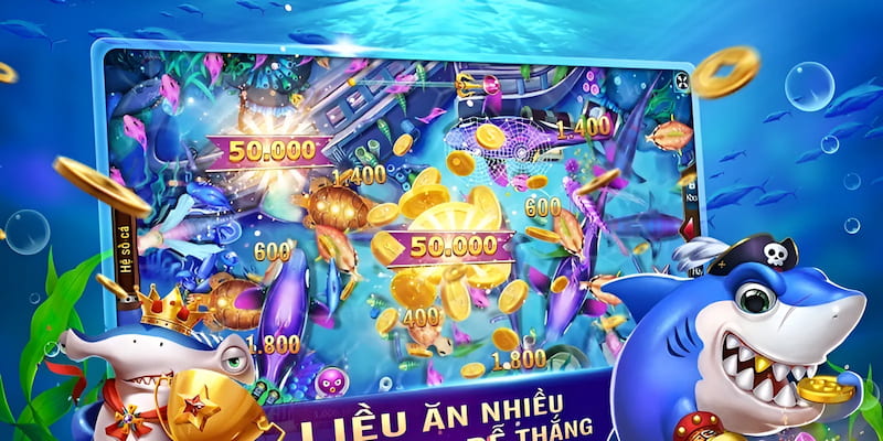 Chơi bắn cá 2D đổi thưởng săn nhiều tiền thưởng