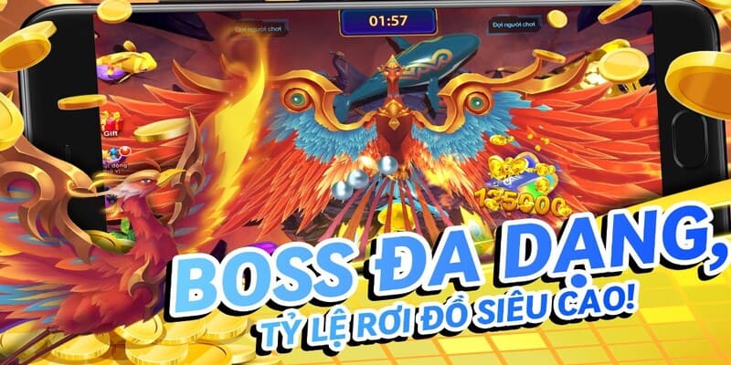 Bắn Cá Thần Rồng thỏa sức đam mê làm giàu